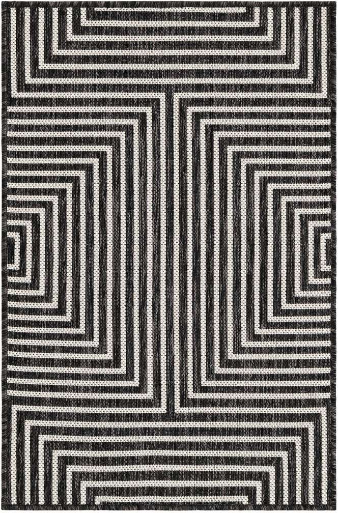 2' x 3' Easy-Clean Modern Indoor / Outdoor Rug