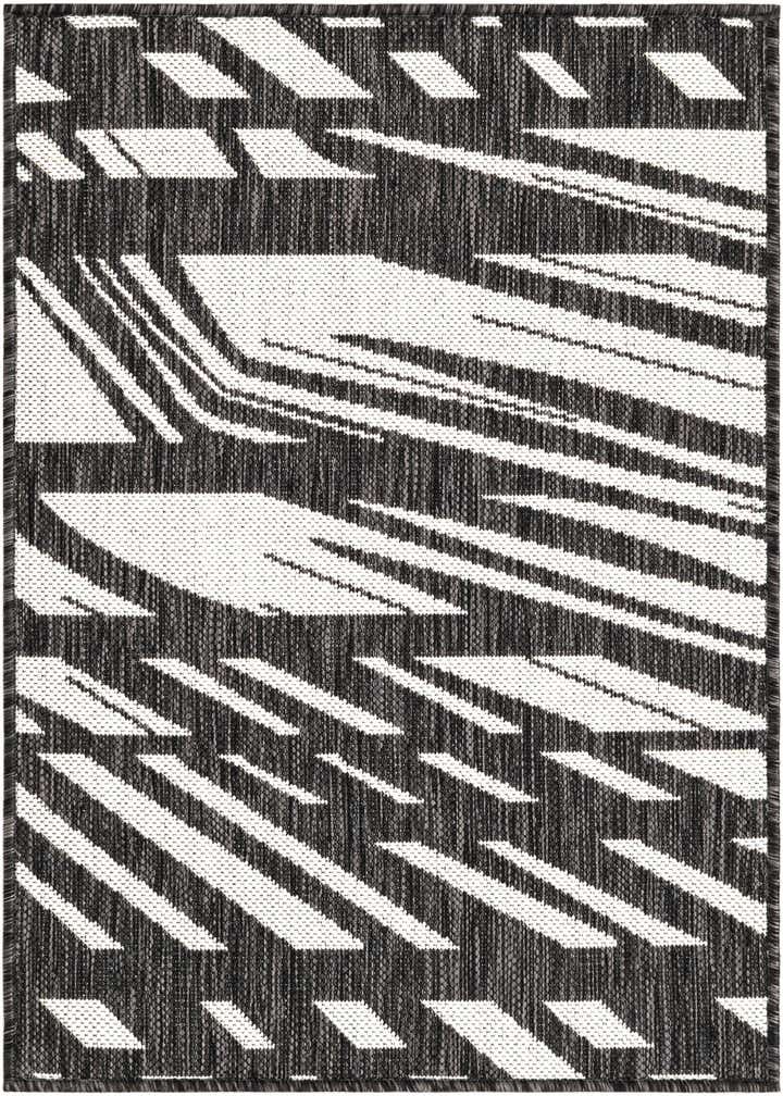 2' x 3' Easy-Clean Modern Indoor / Outdoor Rug