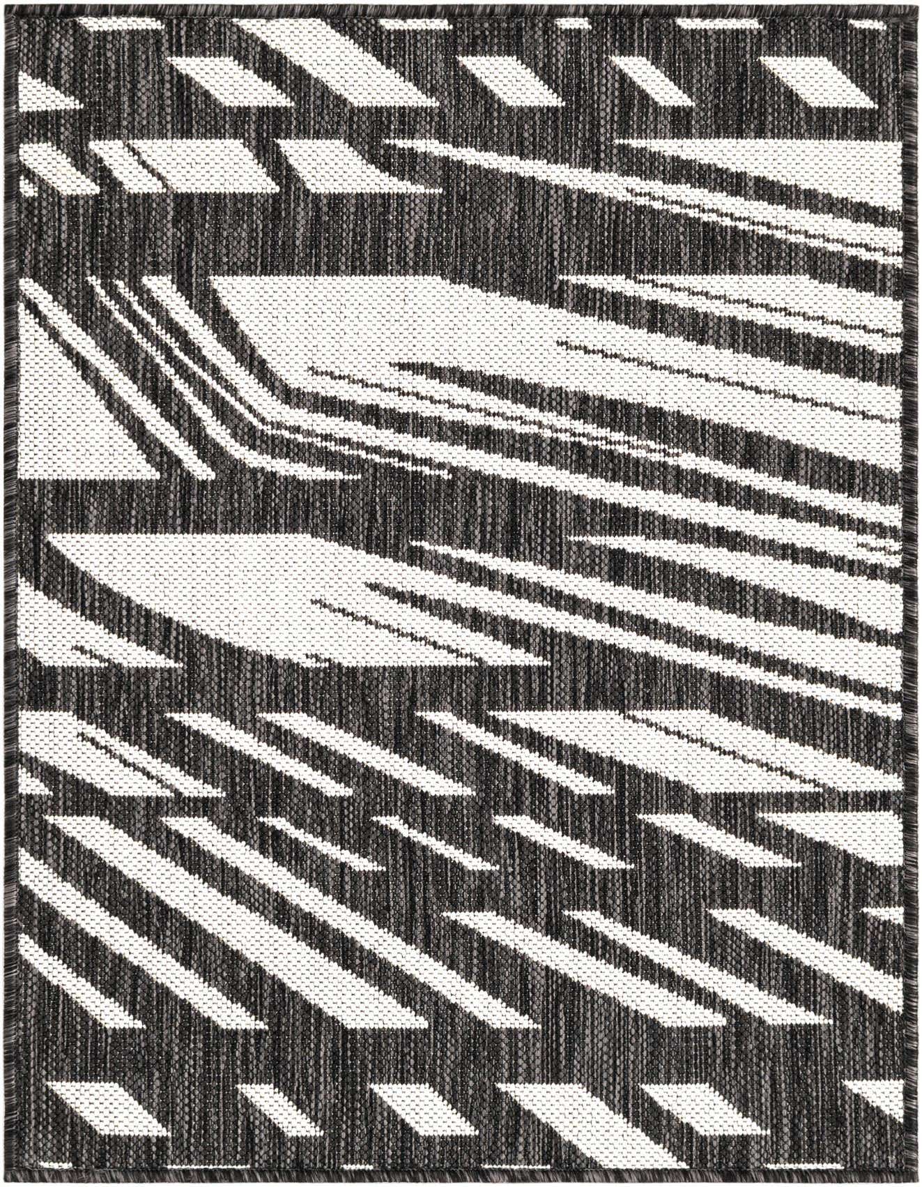 2' x 3' Easy-Clean Modern Indoor / Outdoor Rug