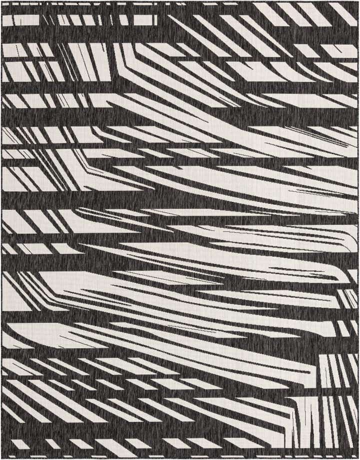 7' 10 x 10' Easy-Clean Modern Indoor / Outdoor Rug