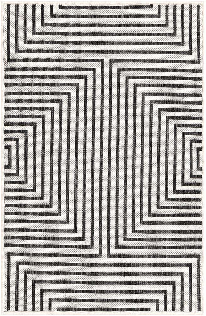 2' x 3' Easy-Clean Modern Indoor / Outdoor Rug