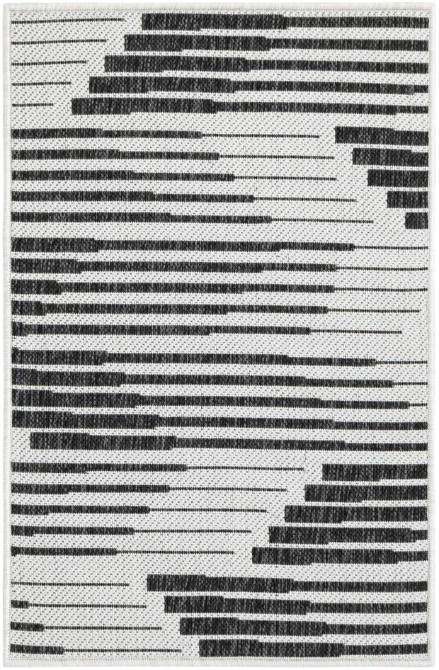 Detail image of 2' x 3' Easy-Clean Modern Indoor / Outdoor Rug