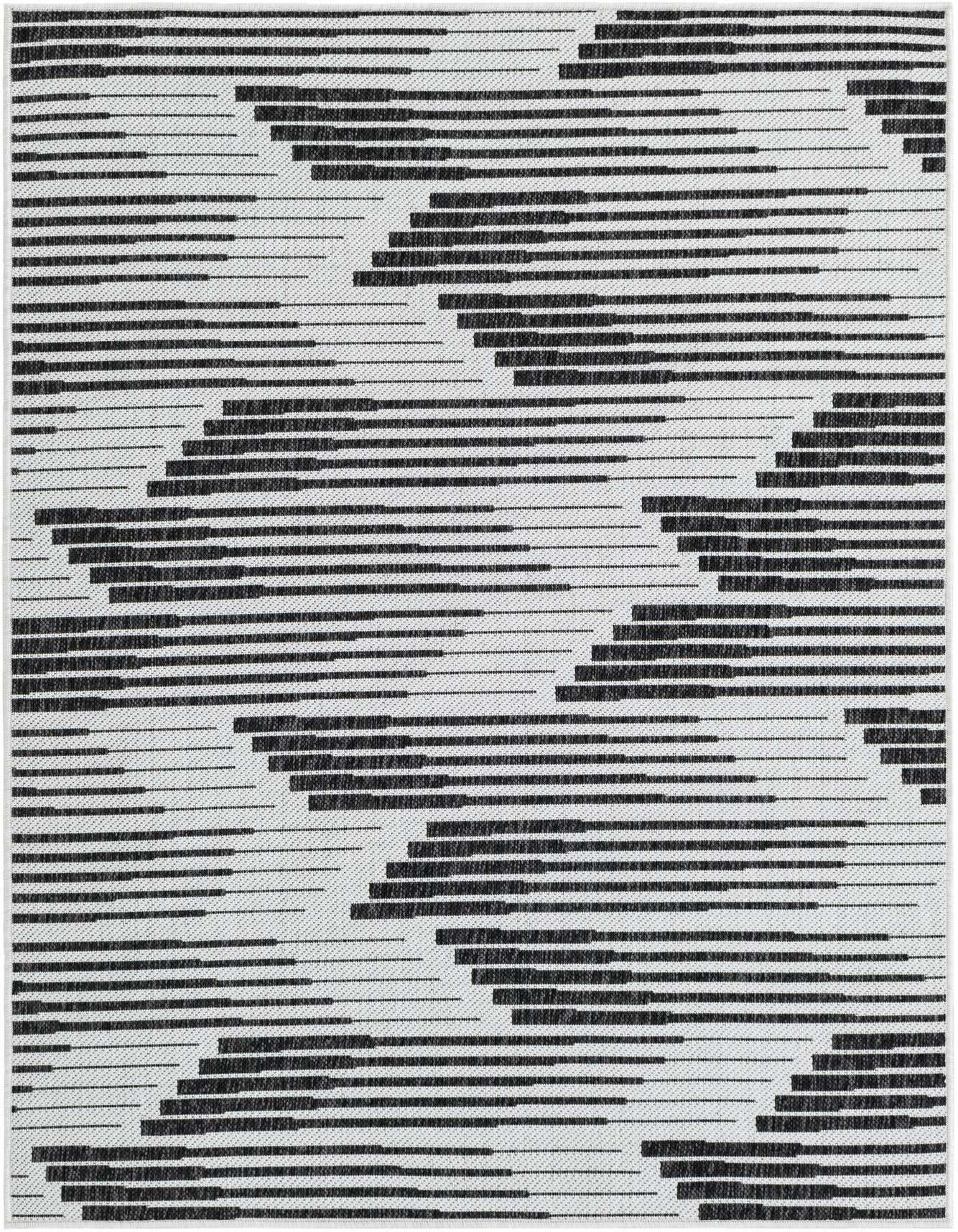 4' x 6' Easy-Clean Modern Indoor / Outdoor Rug