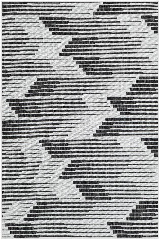 Detail image of 4' x 6' Easy-Clean Modern Indoor / Outdoor Rug