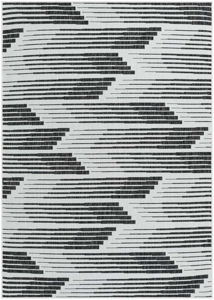 5' 3 x 8' Easy-Clean Modern Indoor / Outdoor Rug