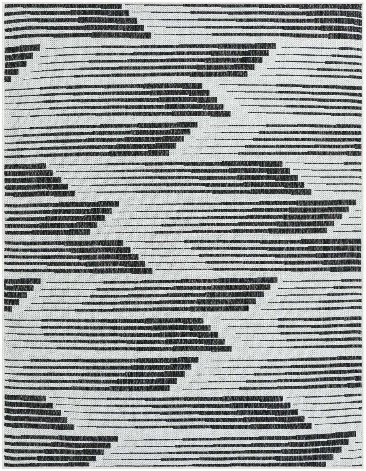 5' 3 x 8' Easy-Clean Modern Indoor / Outdoor Rug