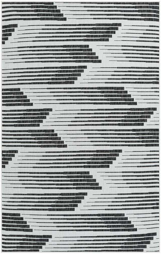 5' 3 x 8' Easy-Clean Modern Indoor / Outdoor Rug