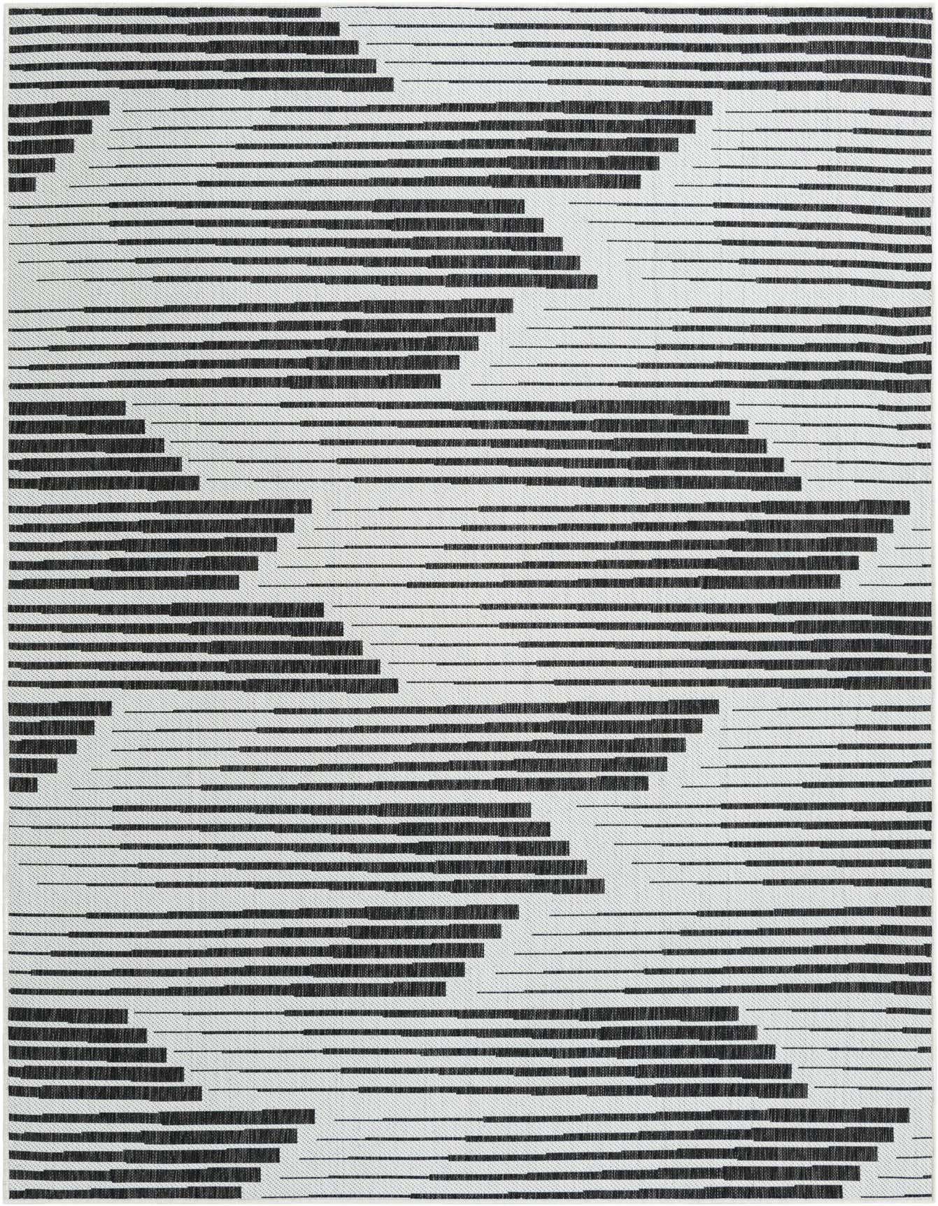 6' x 9' Easy-Clean Modern Indoor / Outdoor Rug