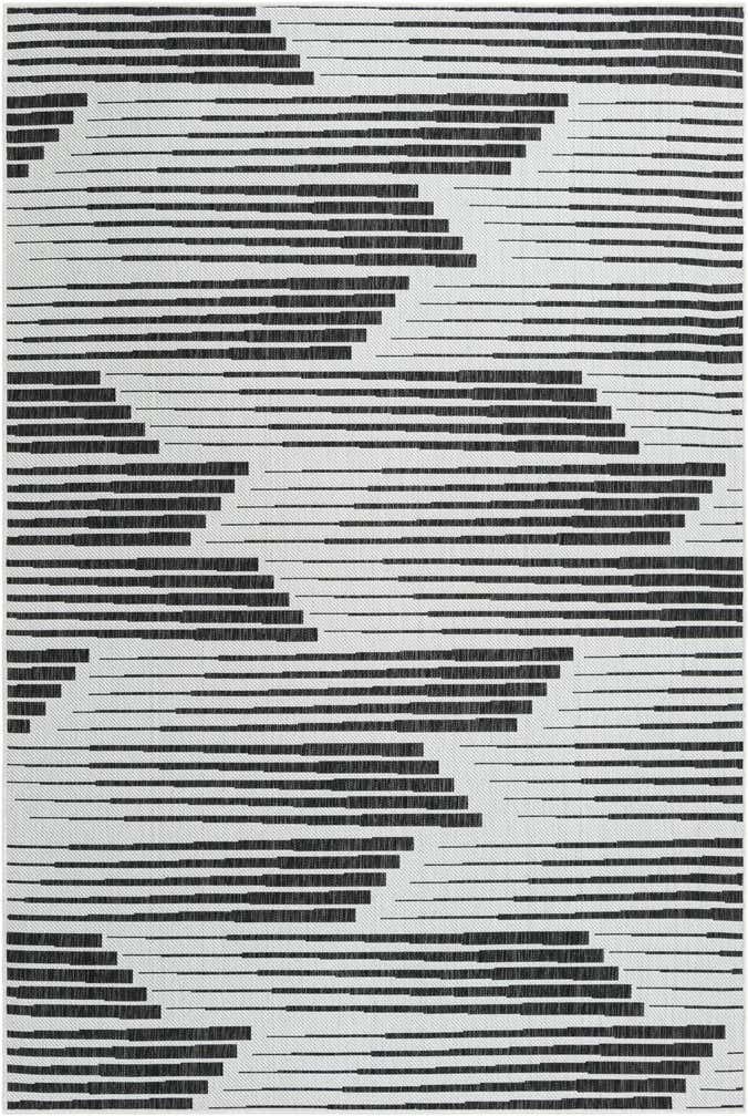 6' x 9' Easy-Clean Modern Indoor / Outdoor Rug