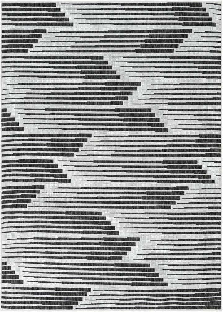 7' x 10' Easy-Clean Modern Indoor / Outdoor Rug