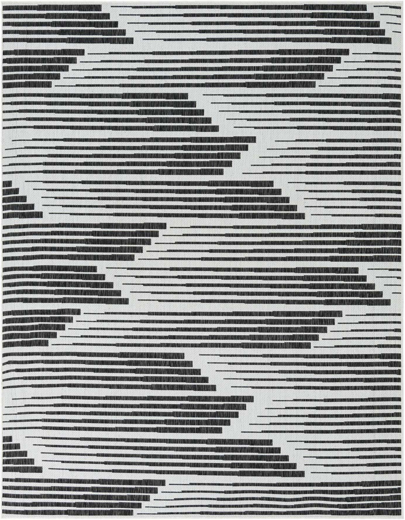 7' x 10' Easy-Clean Modern Indoor / Outdoor Rug