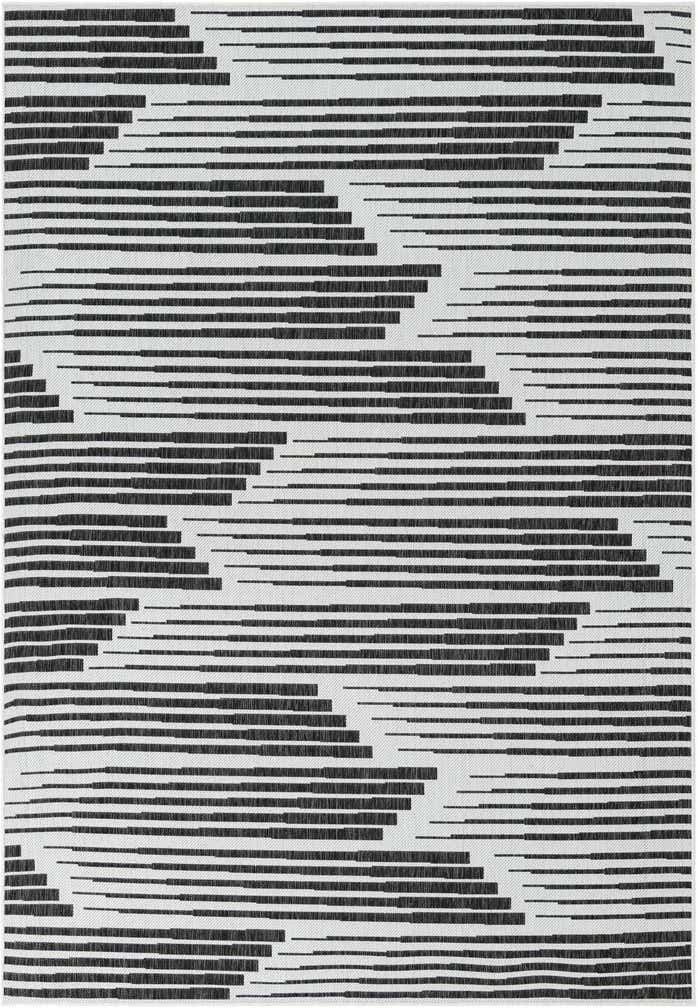 7' x 10' Easy-Clean Modern Indoor / Outdoor Rug