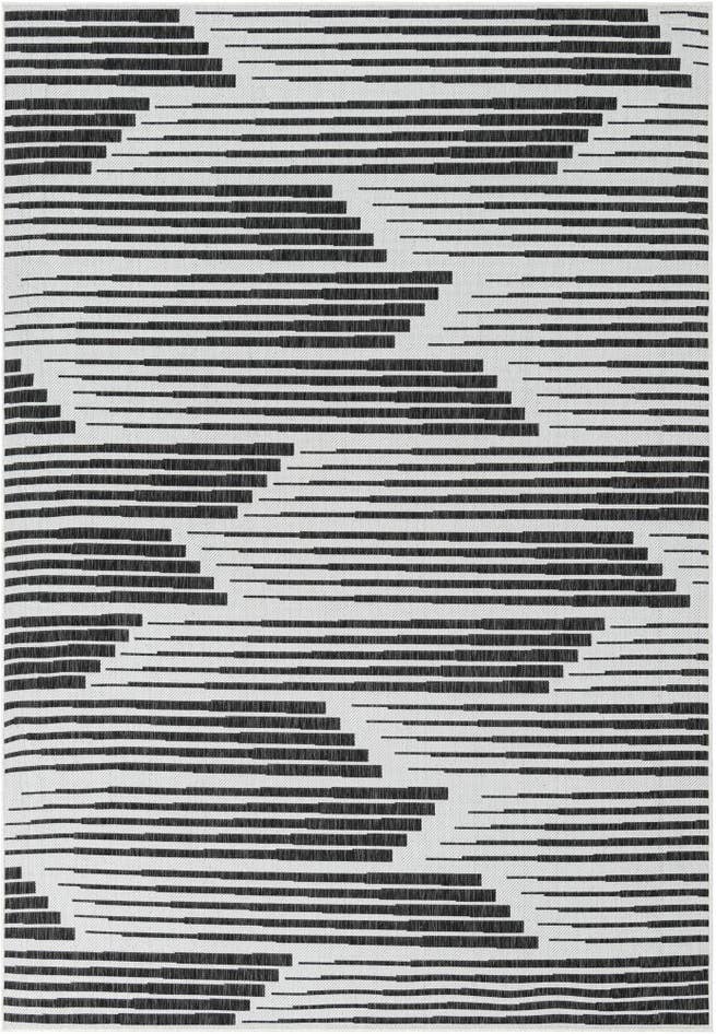 Detail image of 7' x 10' Easy-Clean Modern Indoor / Outdoor Rug