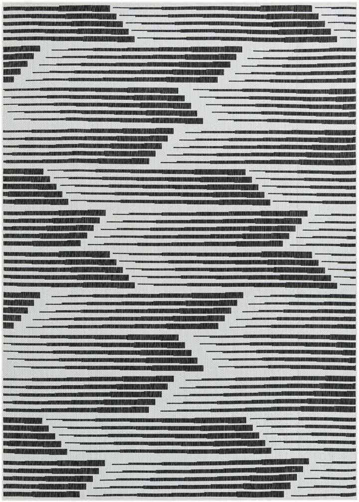 7' 10 x 10' Easy-Clean Modern Indoor / Outdoor Rug