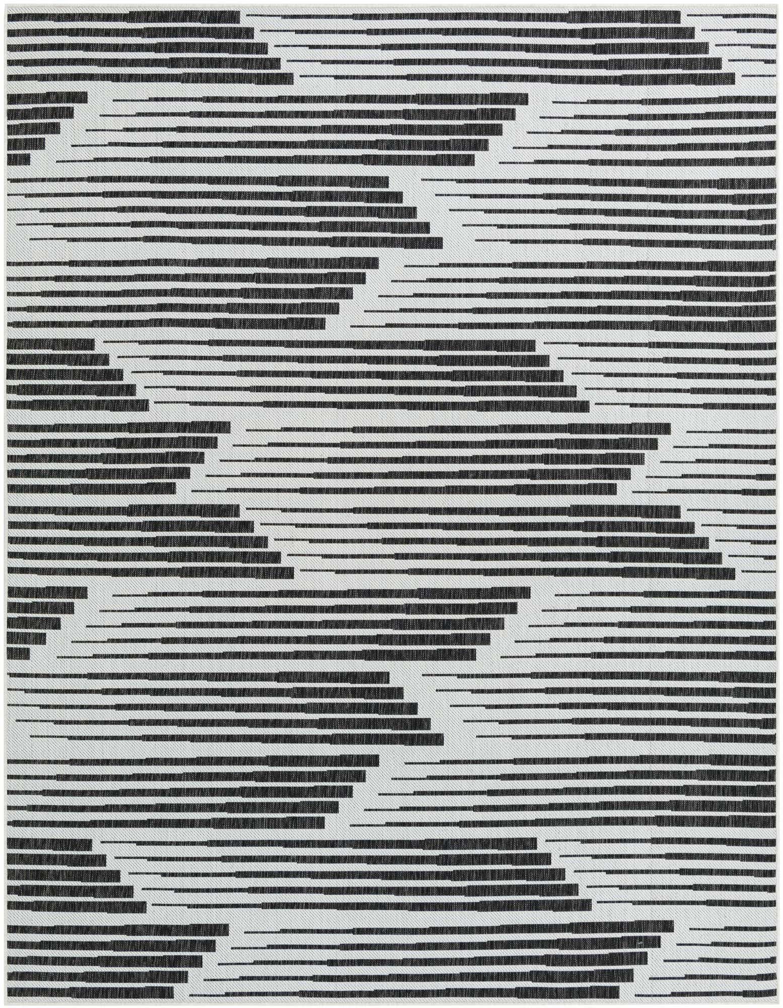 7' 10 x 10' Easy-Clean Modern Indoor / Outdoor Rug