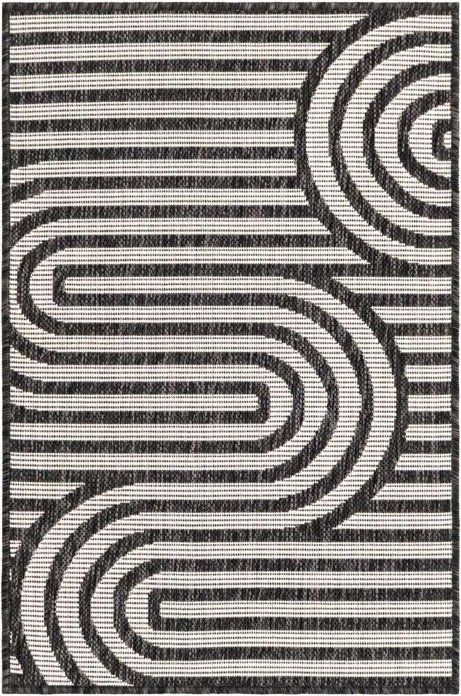 2' x 3' Easy-Clean Modern Indoor / Outdoor Rug