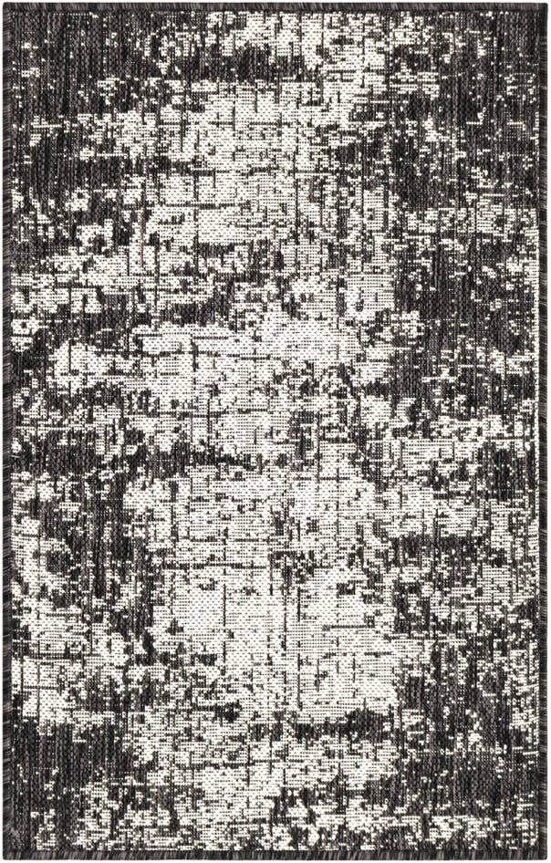 Detail image of 2' x 3' Easy-Clean Modern Indoor / Outdoor Rug