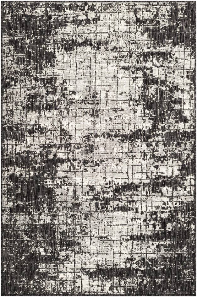 Detail image of 4' x 6' Easy-Clean Modern Indoor / Outdoor Rug