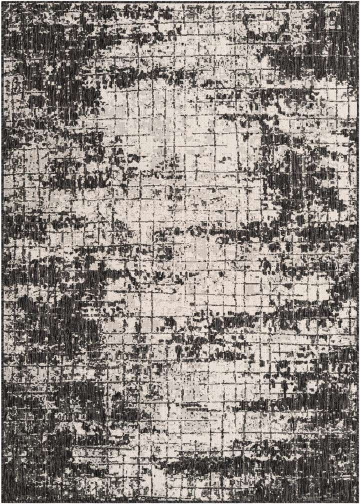 5' 3 x 8' Easy-Clean Modern Indoor / Outdoor Rug