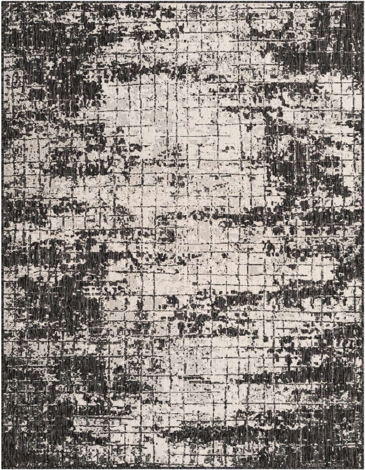 5' 3 x 8' Easy-Clean Modern Indoor / Outdoor Rug