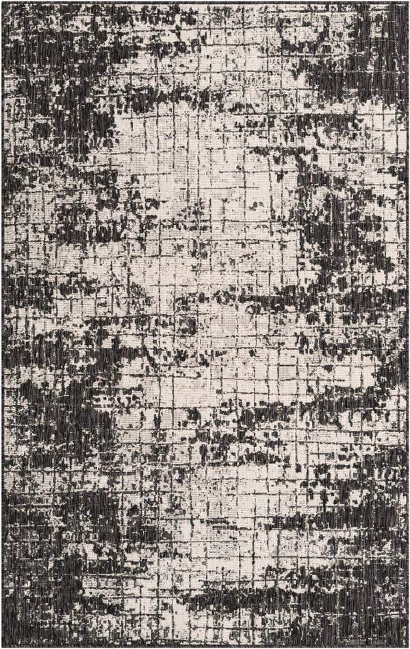 Detail image of 5' 3 x 8' Easy-Clean Modern Indoor / Outdoor Rug