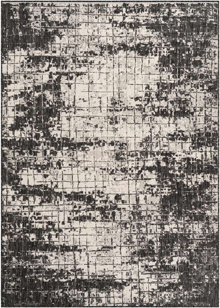 6' x 9' Easy-Clean Modern Indoor / Outdoor Rug
