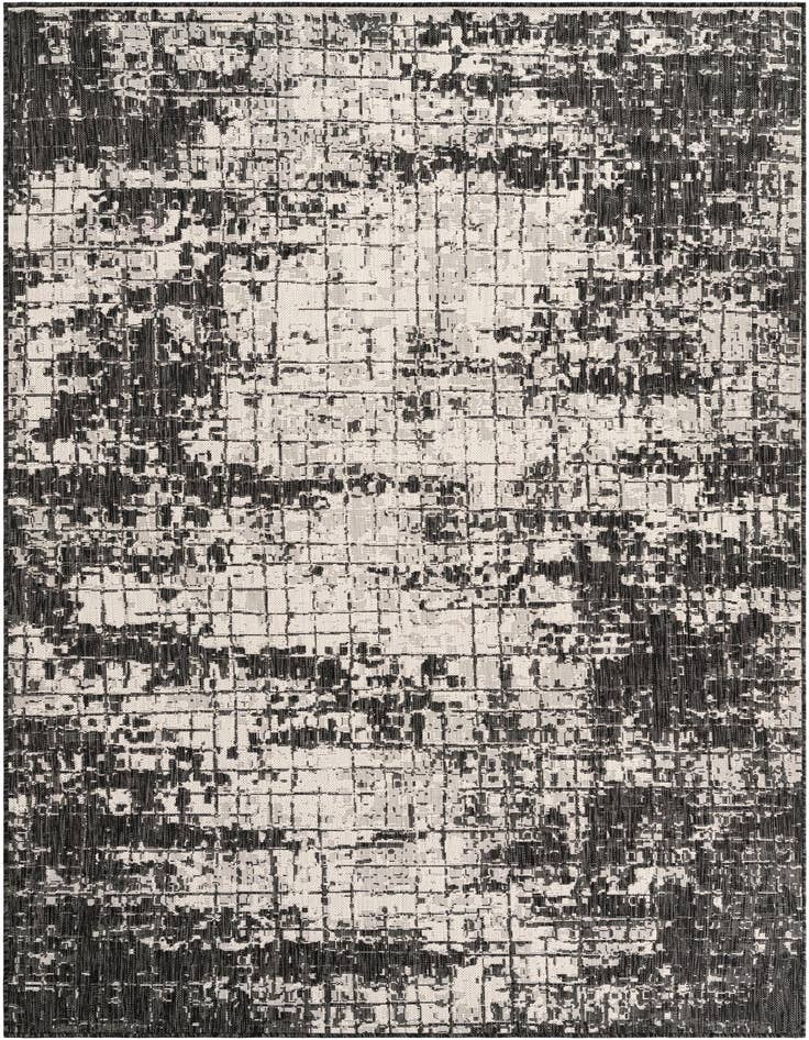 Detail image of 6' x 9' Easy-Clean Modern Indoor / Outdoor Rug