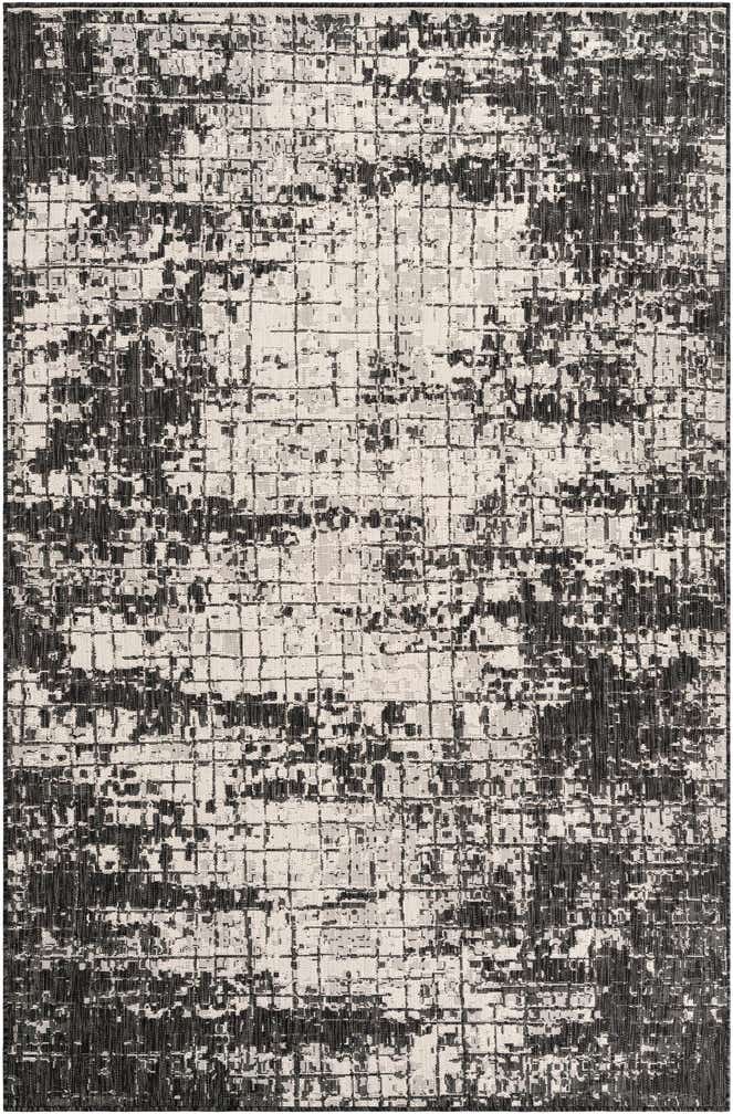 6' x 9' Easy-Clean Modern Indoor / Outdoor Rug
