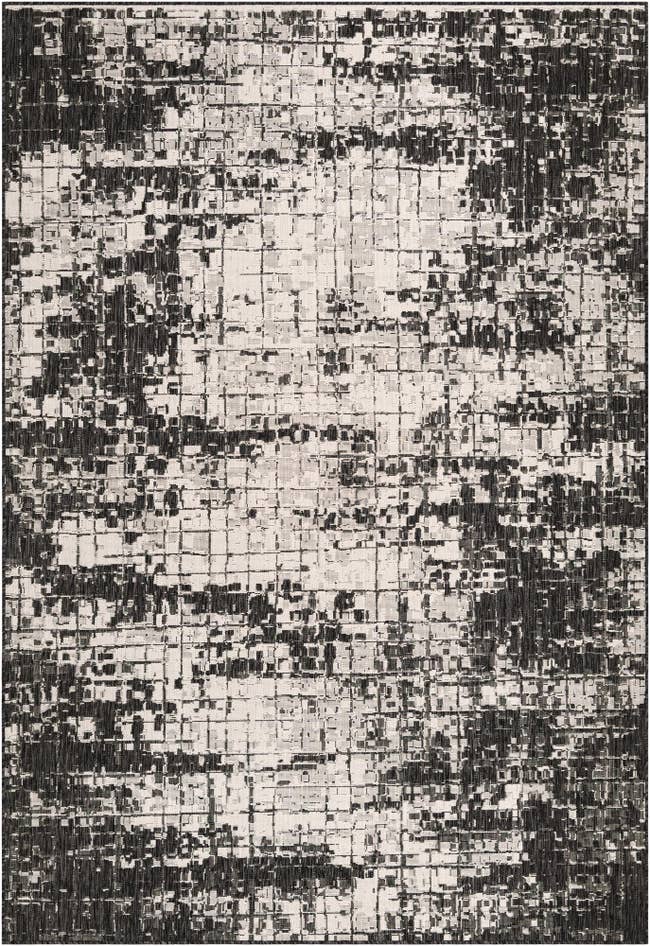 Detail image of 7' x 10' Easy-Clean Modern Indoor / Outdoor Rug