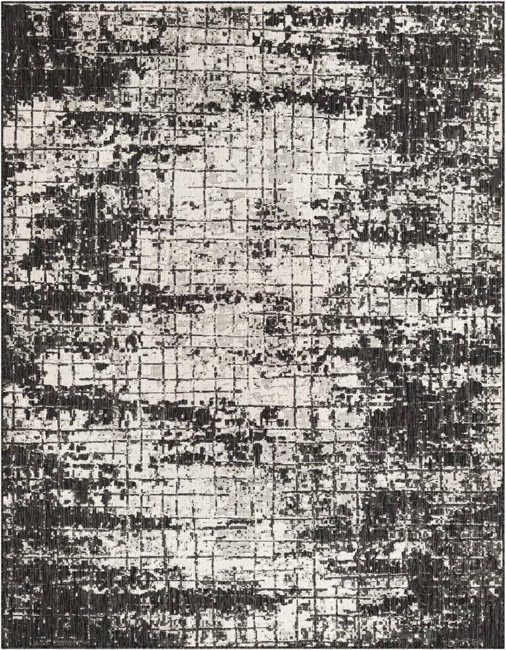 Detail image of 7' 10 x 10' Easy-Clean Modern Indoor / Outdoor Rug