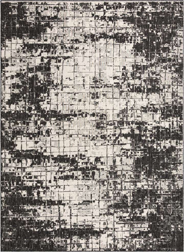 9' x 12' Easy-Clean Modern Indoor / Outdoor Rug