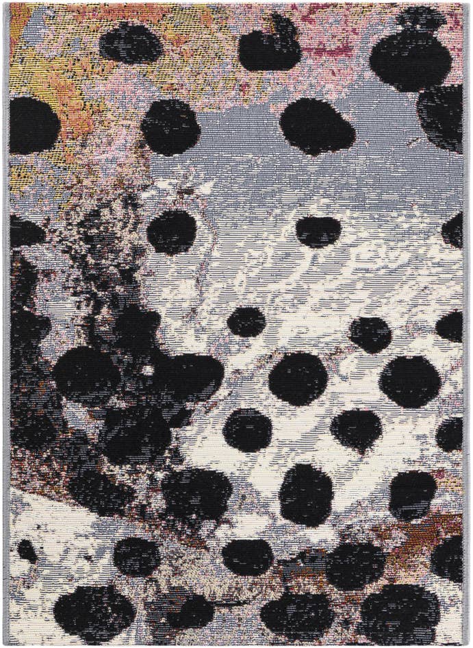 Detail image of 2' x 3' Easy-Clean Modern Indoor / Outdoor Rug