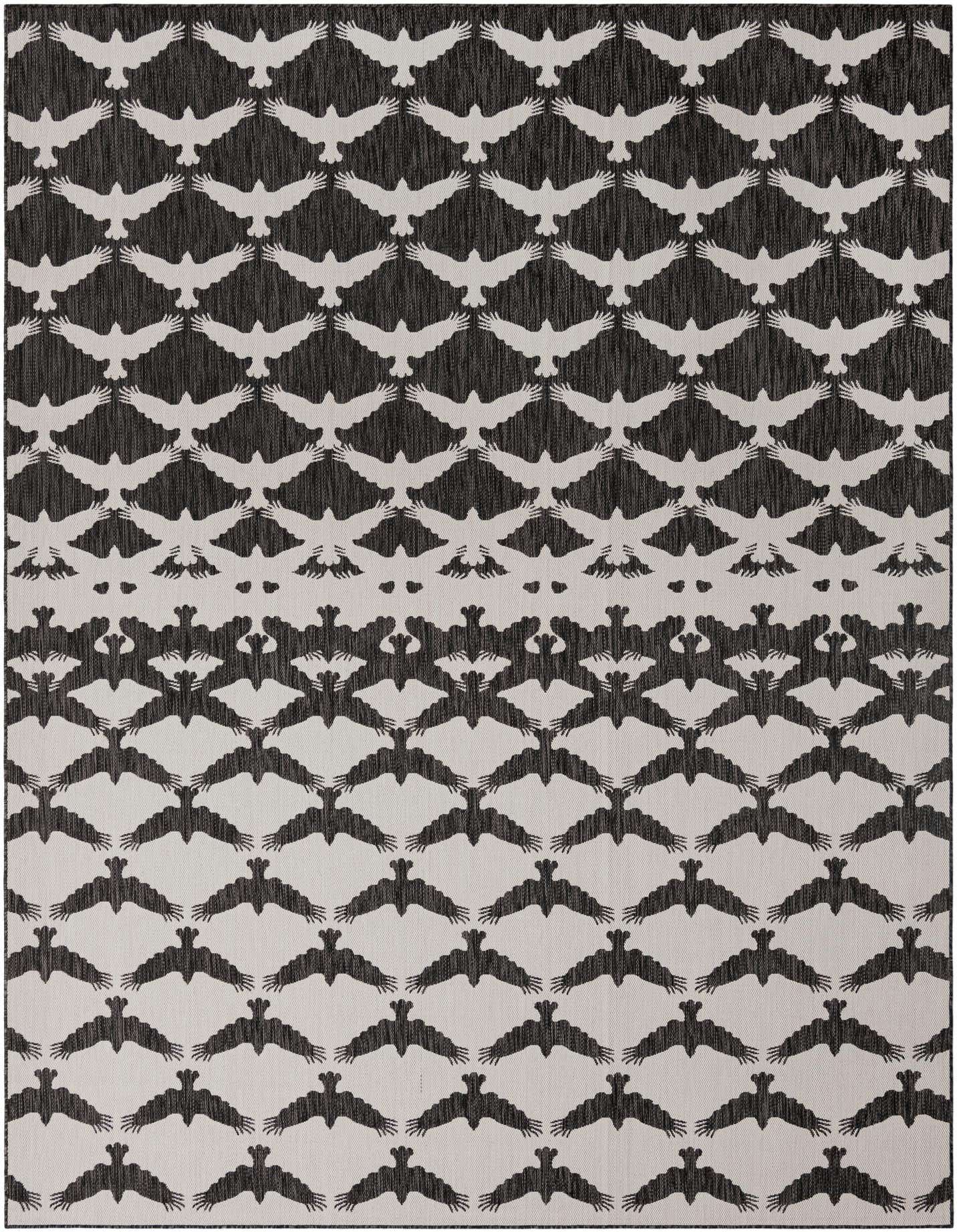 10' x 14' Easy-Clean Modern Indoor / Outdoor Rug