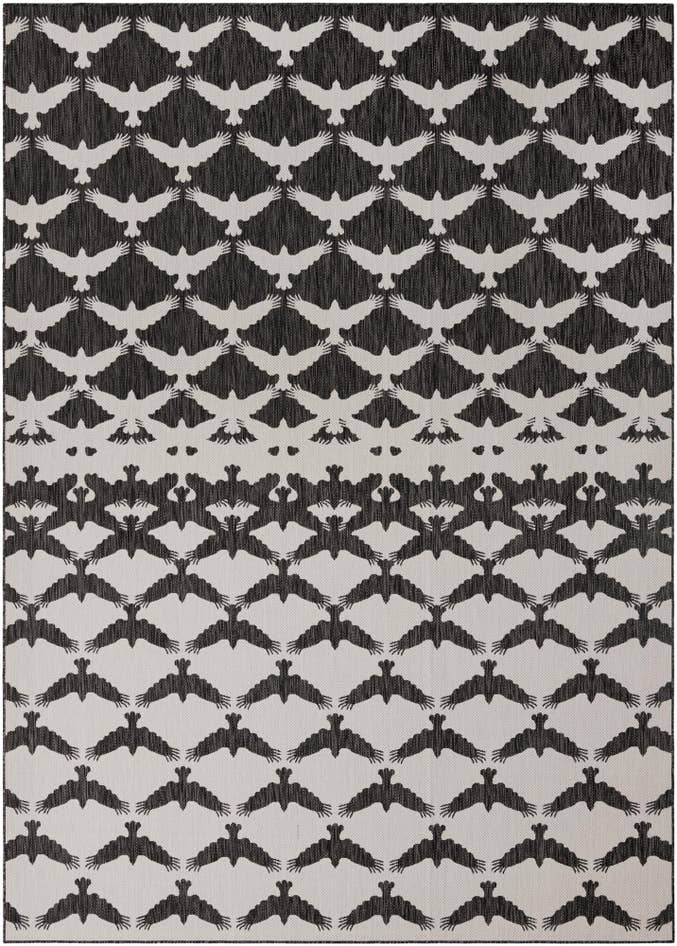 Detail image of 10' x 14' Easy-Clean Modern Indoor / Outdoor Rug