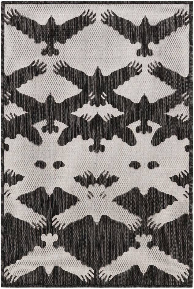 Detail image of 2' x 3' Easy-Clean Modern Indoor / Outdoor Rug