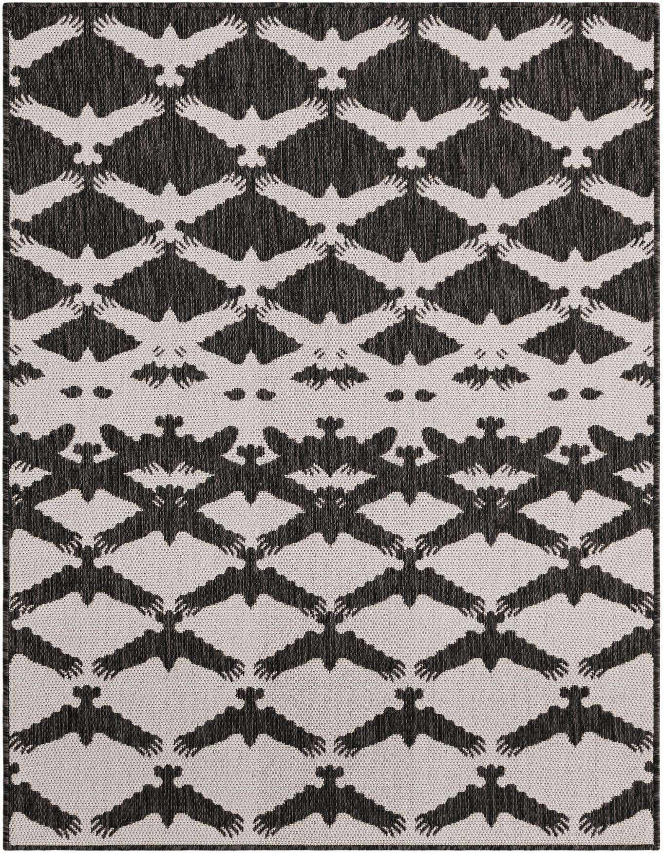 4' x 6' Easy-Clean Modern Indoor / Outdoor Rug