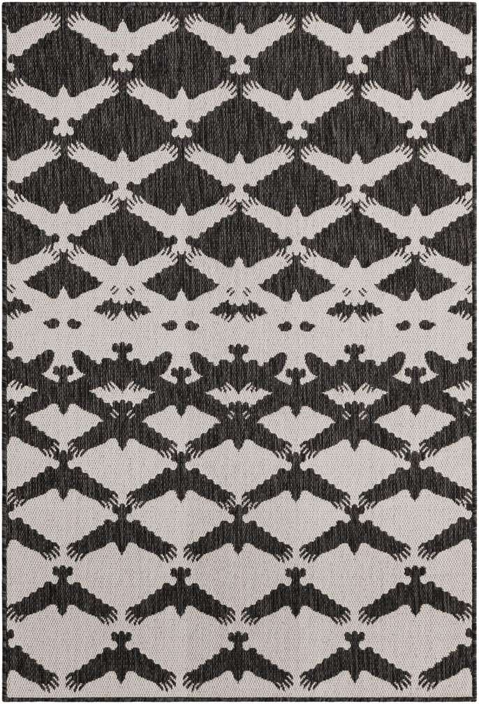 4' x 6' Easy-Clean Modern Indoor / Outdoor Rug