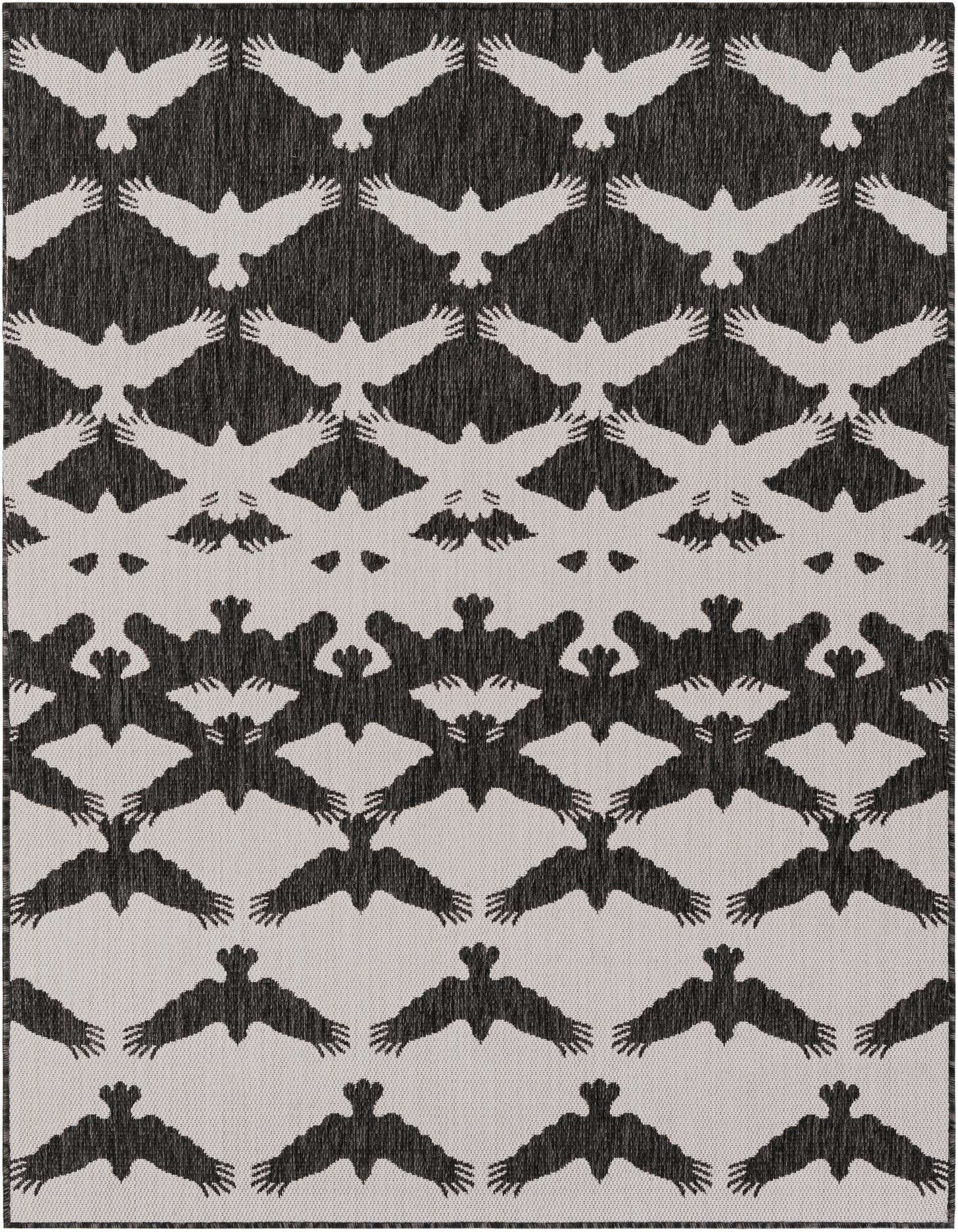 5' 3 x 7' Easy-Clean Modern Indoor / Outdoor Rug