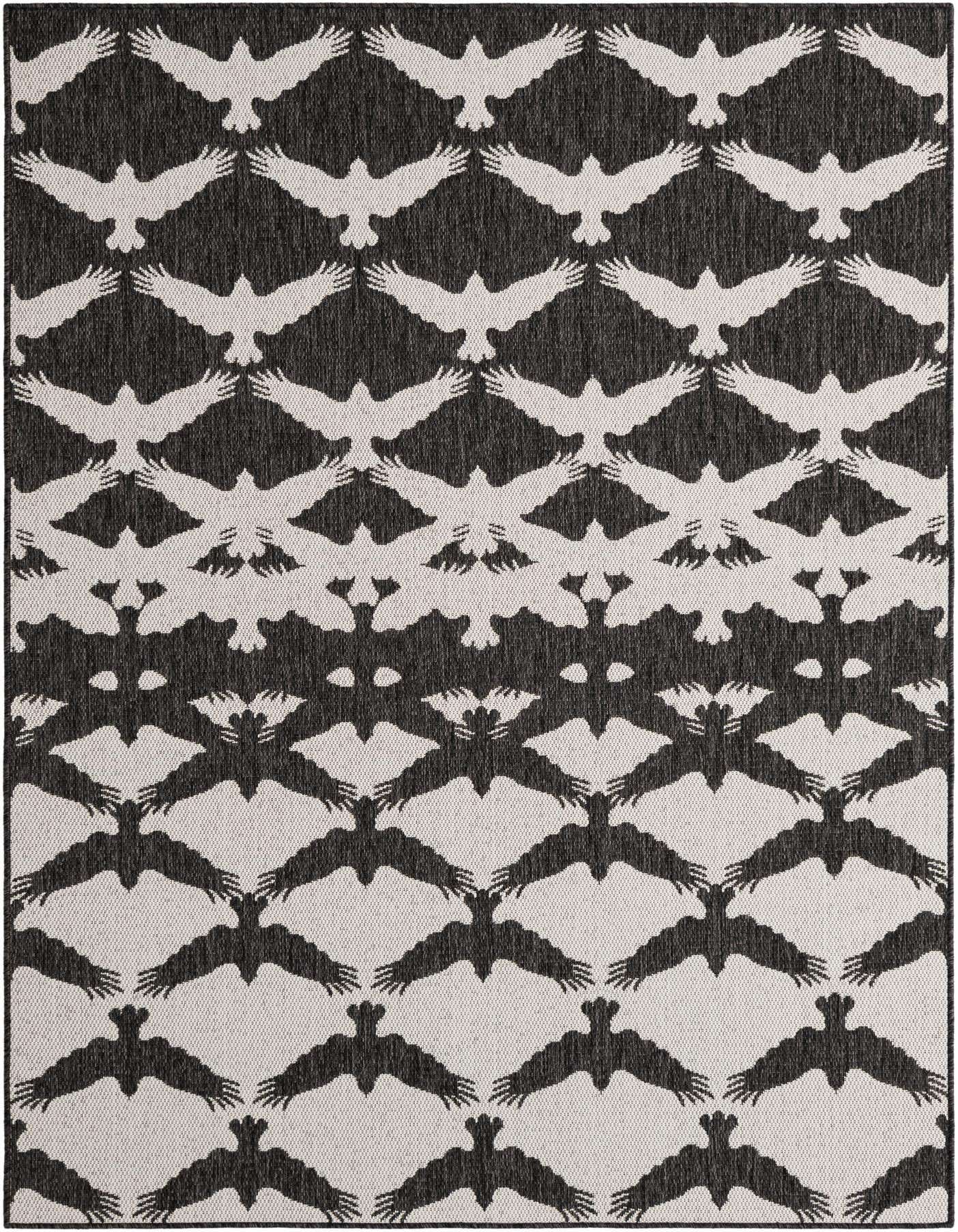 5' 3 x 8' Easy-Clean Modern Indoor / Outdoor Rug