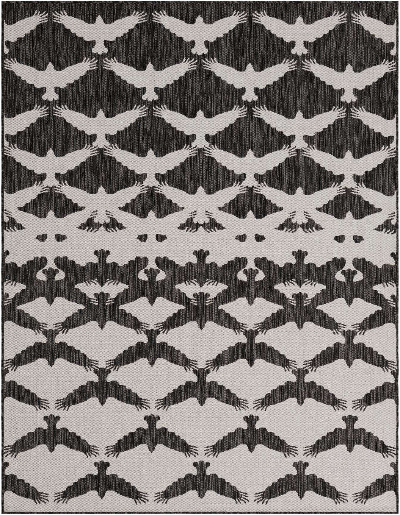 6' x 9' Easy-Clean Modern Indoor / Outdoor Rug