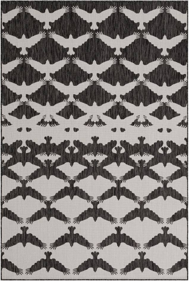 Detail image of 6' x 9' Easy-Clean Modern Indoor / Outdoor Rug