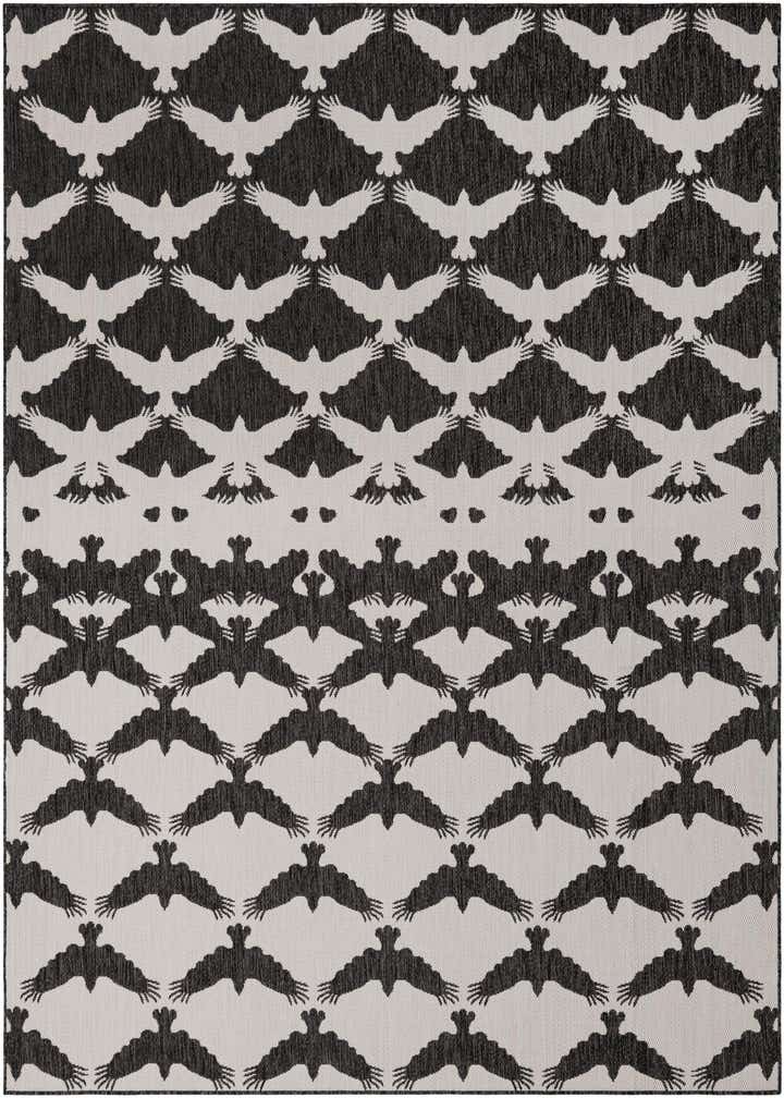 7' 10 x 10' Easy-Clean Modern Indoor / Outdoor Rug