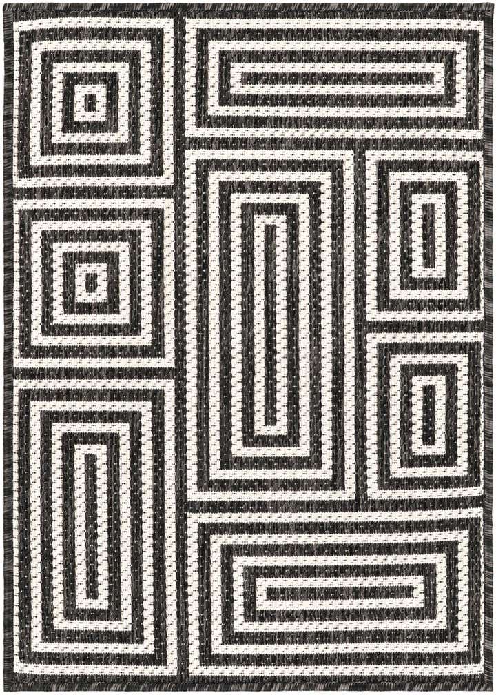 2' x 3' Easy-Clean Modern Indoor / Outdoor Rug