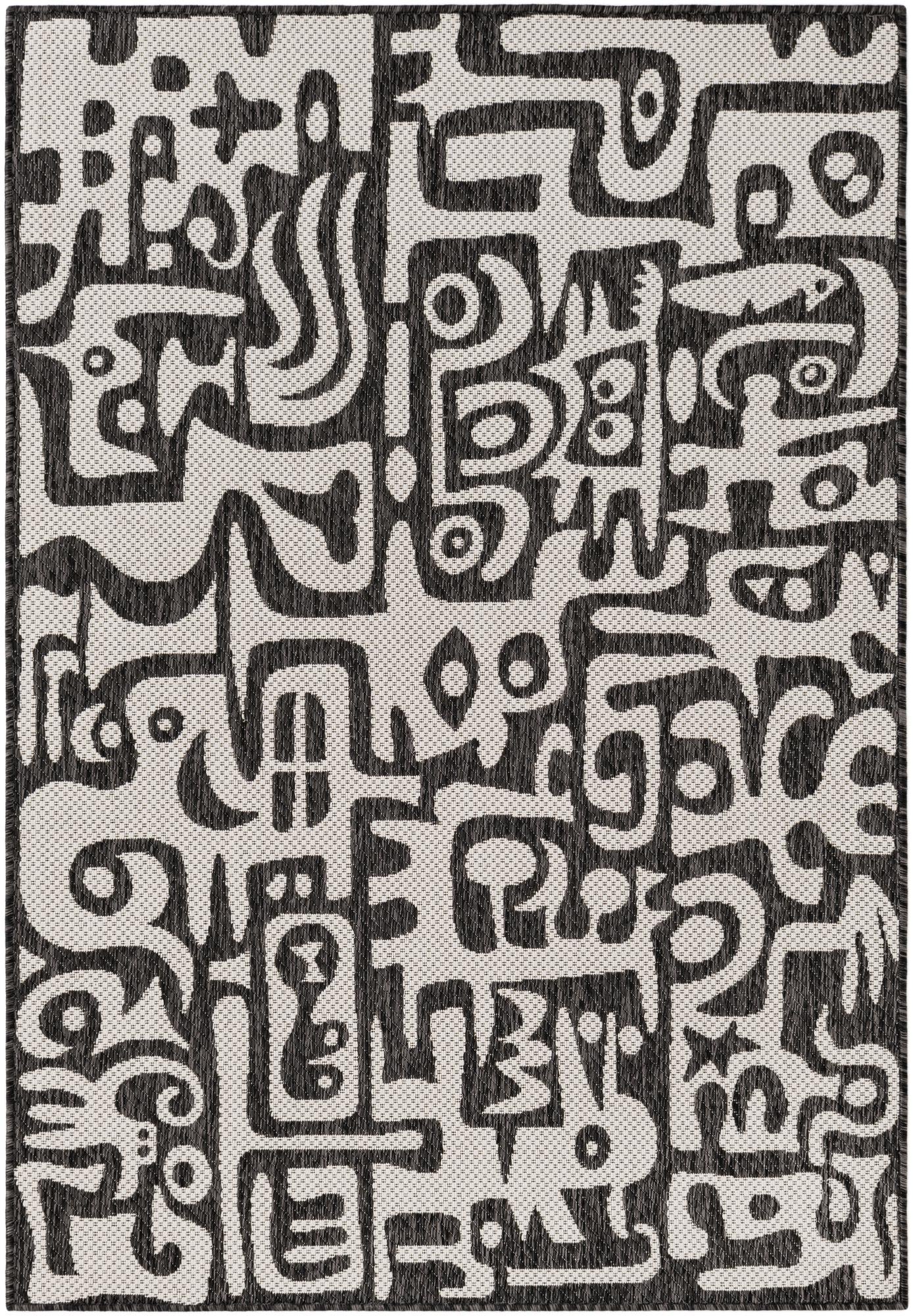 Rug Black and White Swatch link