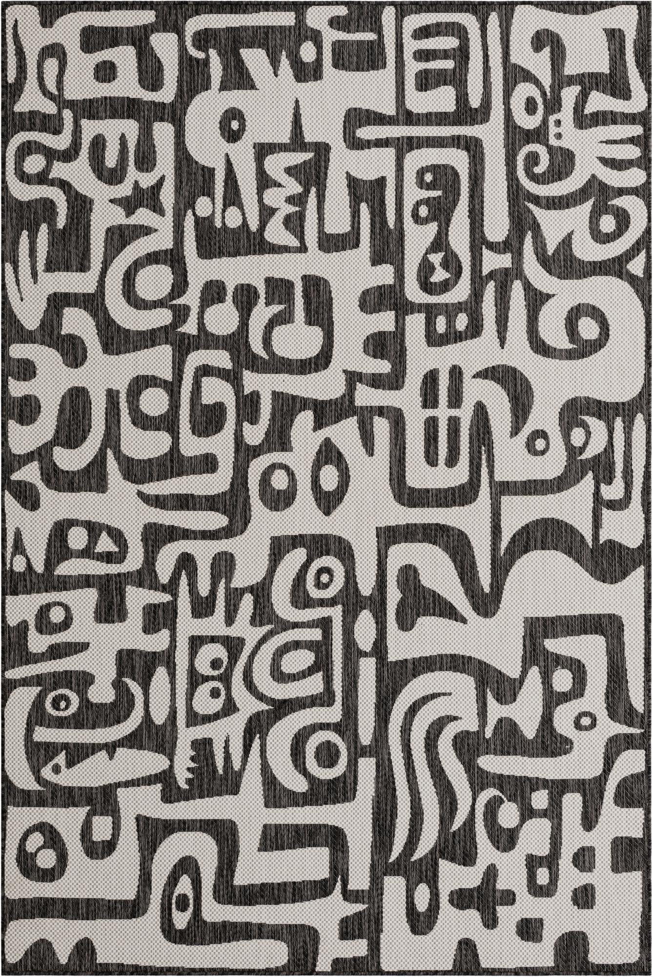 Rug Black and White Swatch link