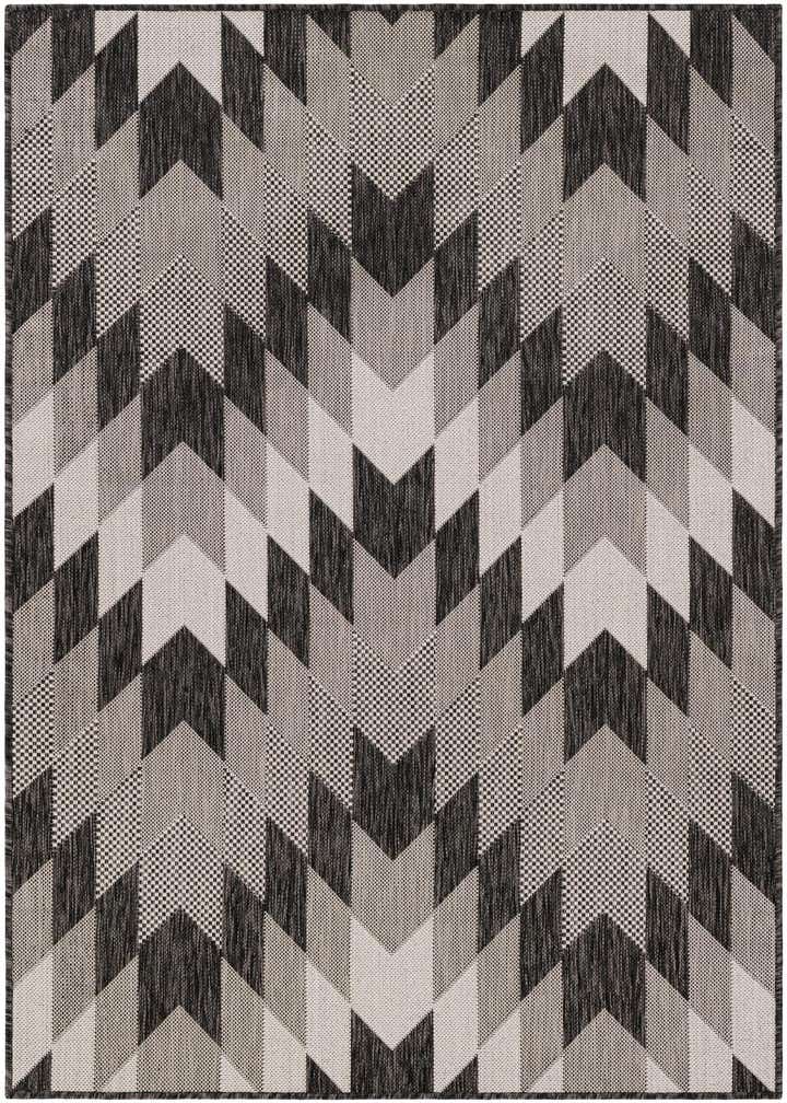 4' x 6' Easy-Clean Modern Indoor / Outdoor Rug