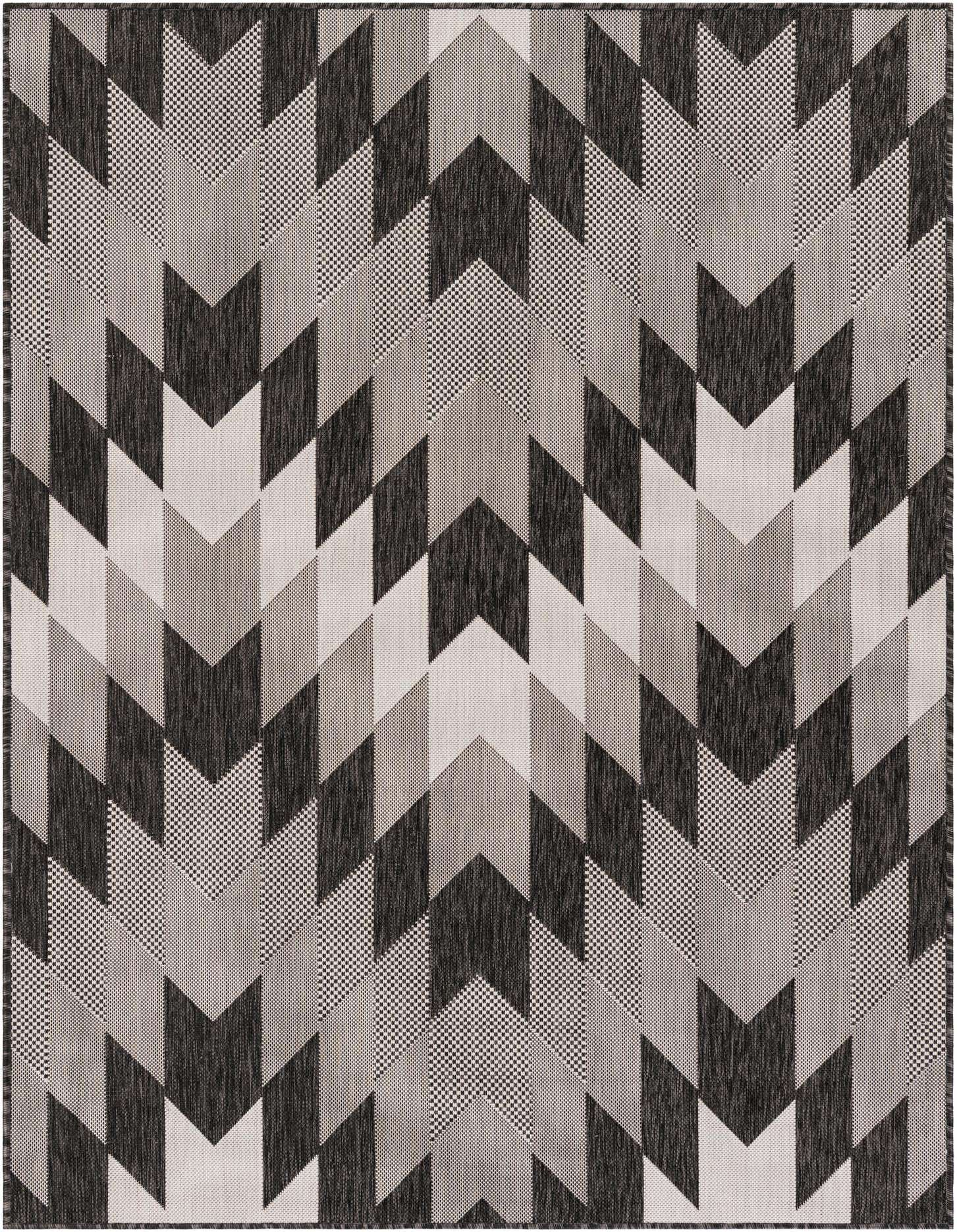 5' 3 x 7' Easy-Clean Modern Indoor / Outdoor Rug