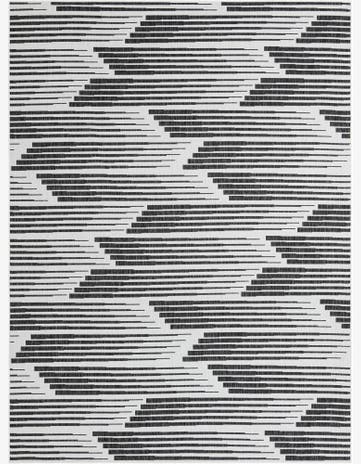 9' x 12' Easy-Clean Modern Indoor / Outdoor Rug