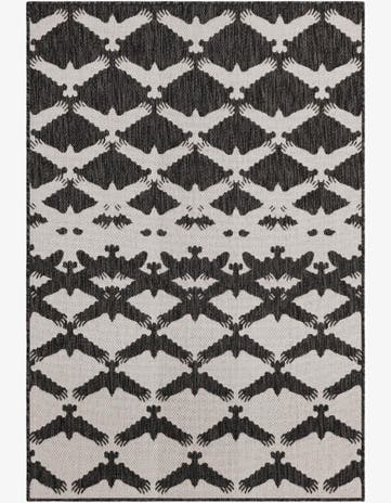 4' x 6' Easy-Clean Modern Indoor / Outdoor Rug
