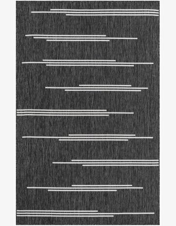 5' 3 x 8' Easy-Clean Modern Indoor / Outdoor Rug